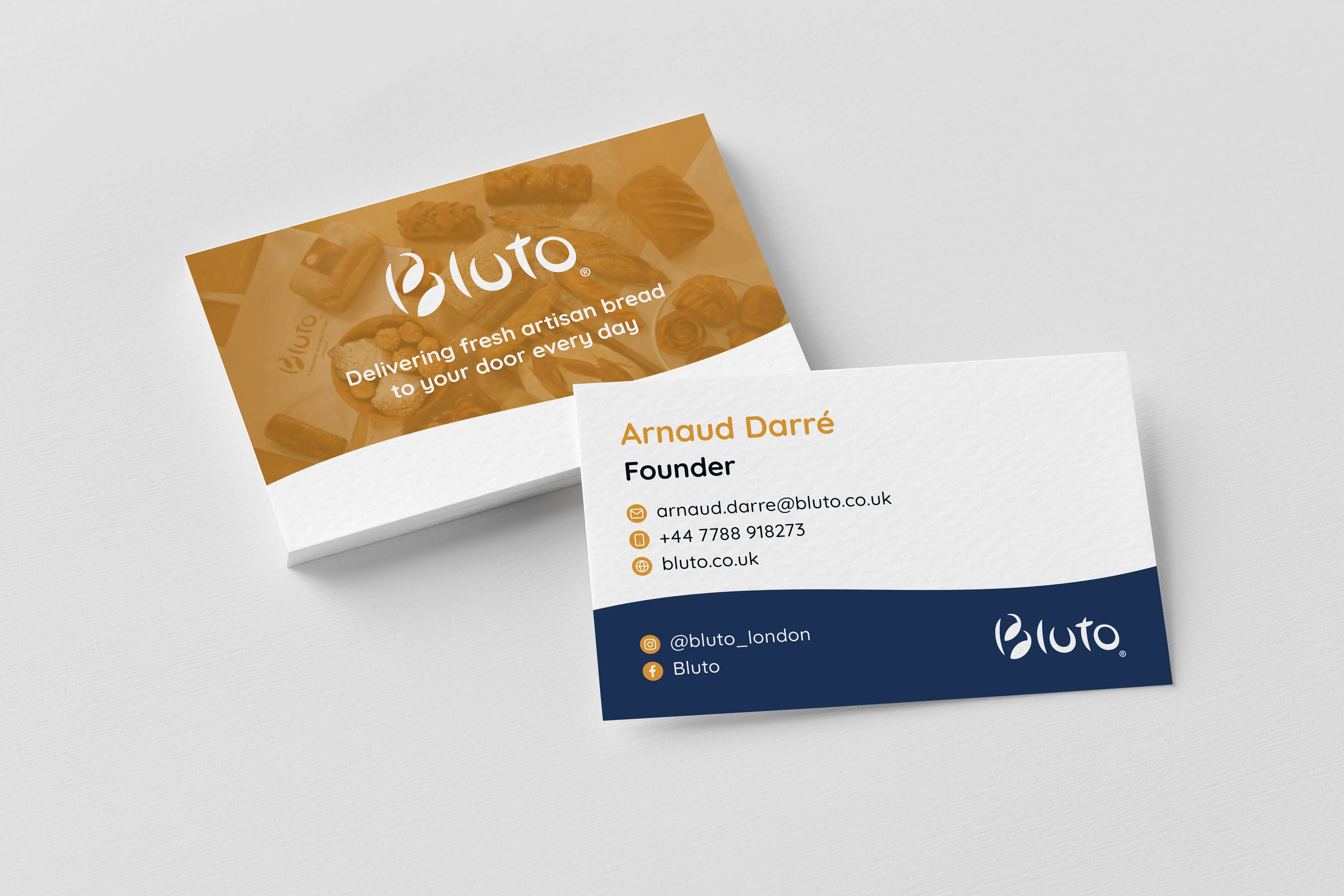 Bluto business card