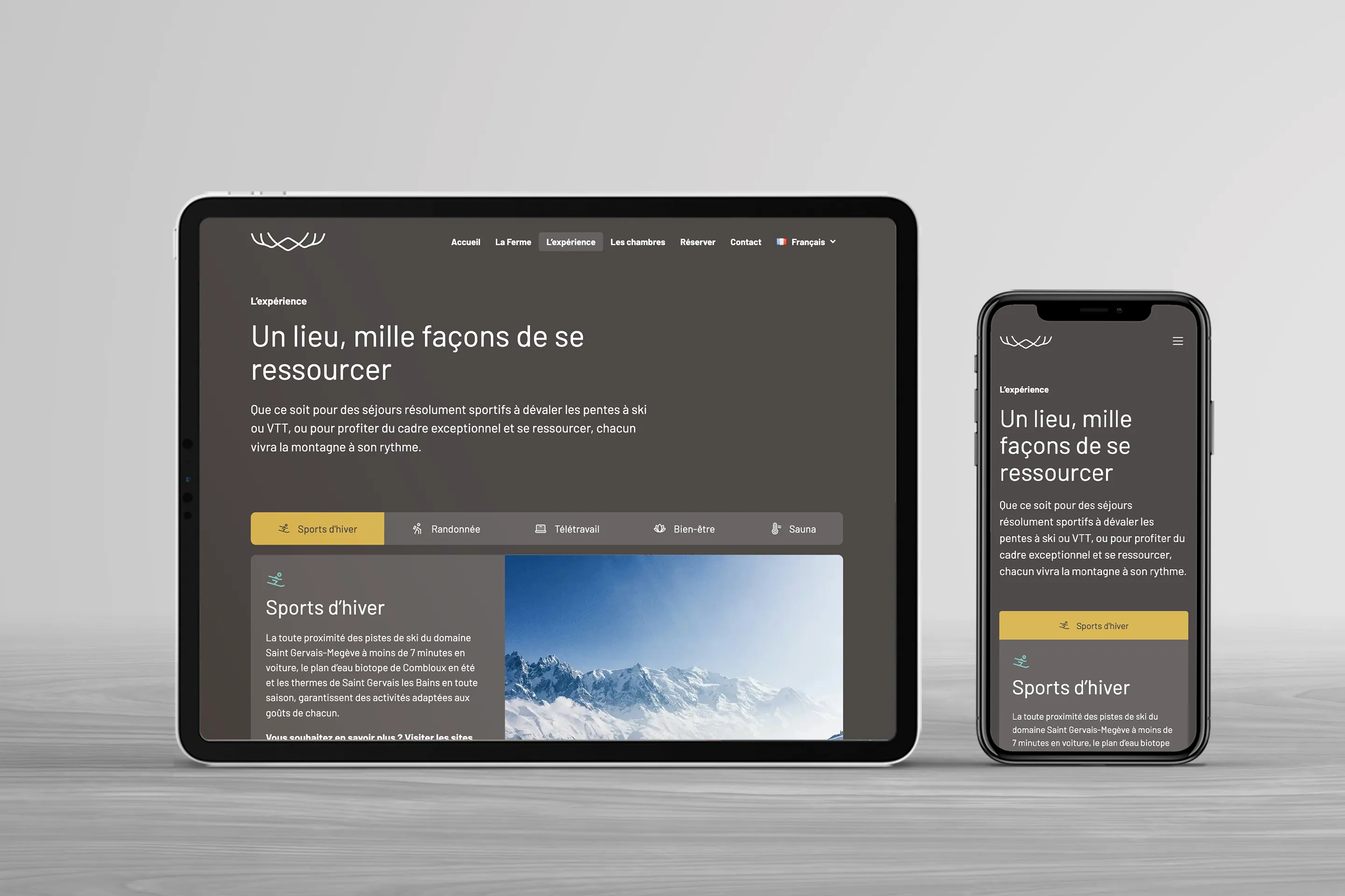 La Ferme des Choseaux experience page